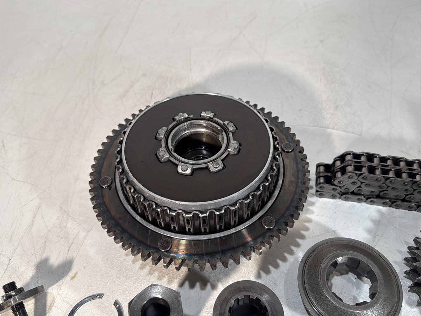 1984 - 1998 Harley-Davidson Touring Electra Glide Classic Clutch Basket Chain Tensioner Kit