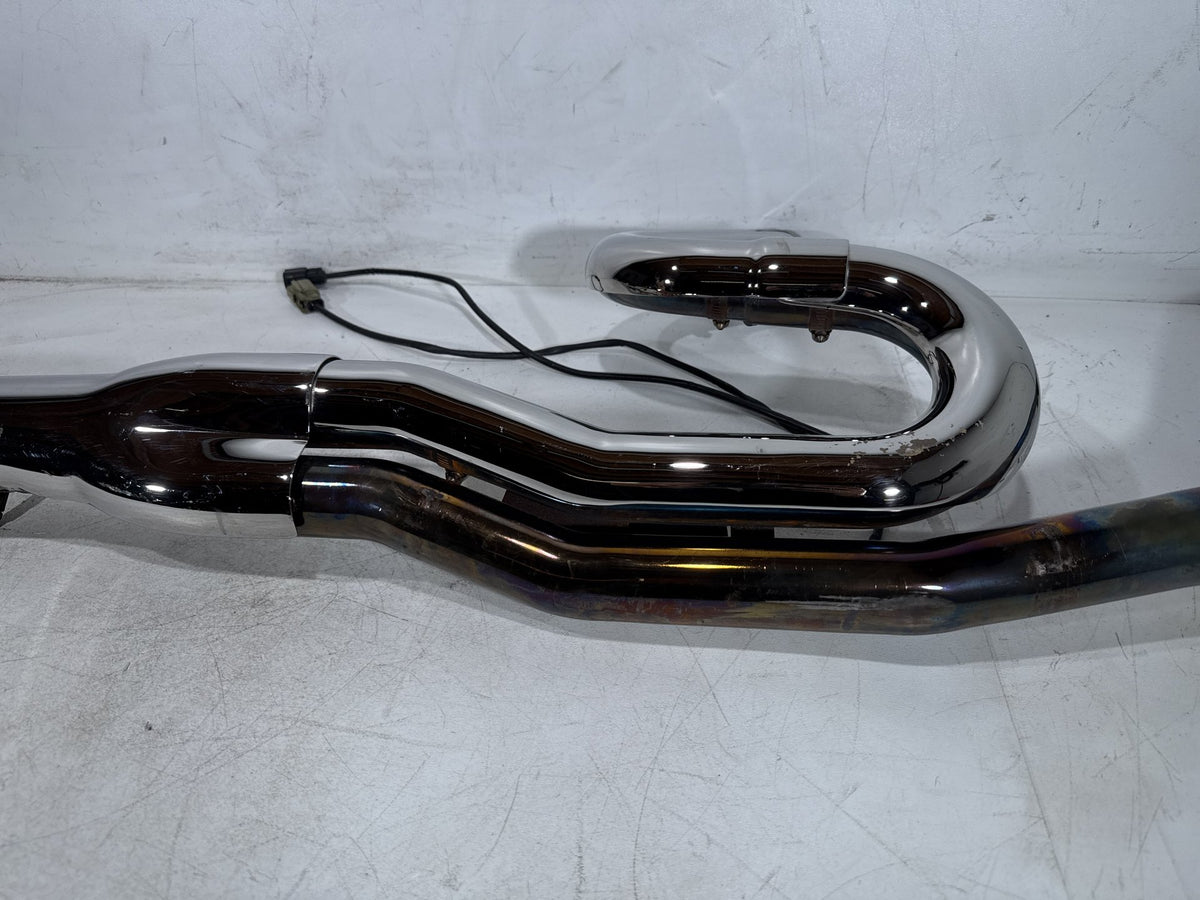 2011 Harley Electra Glide Touring Police OEM Exhaust Header Pipes Muffler