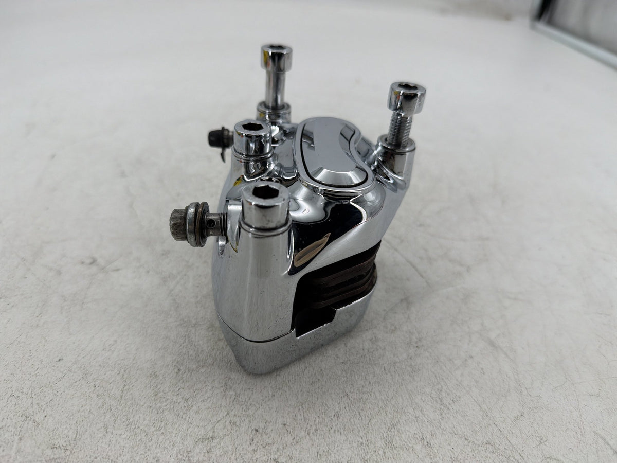 2007 Harley Electra Glide Touring CVO Eagle Front Right 1 Brake Caliper Chrome