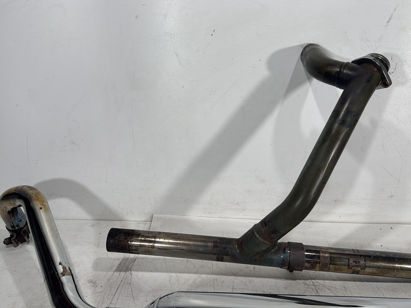 1998 Harley Touring FLHTCUI Electra Glide Ultra OEM Exhaust Header Pipes Muffler