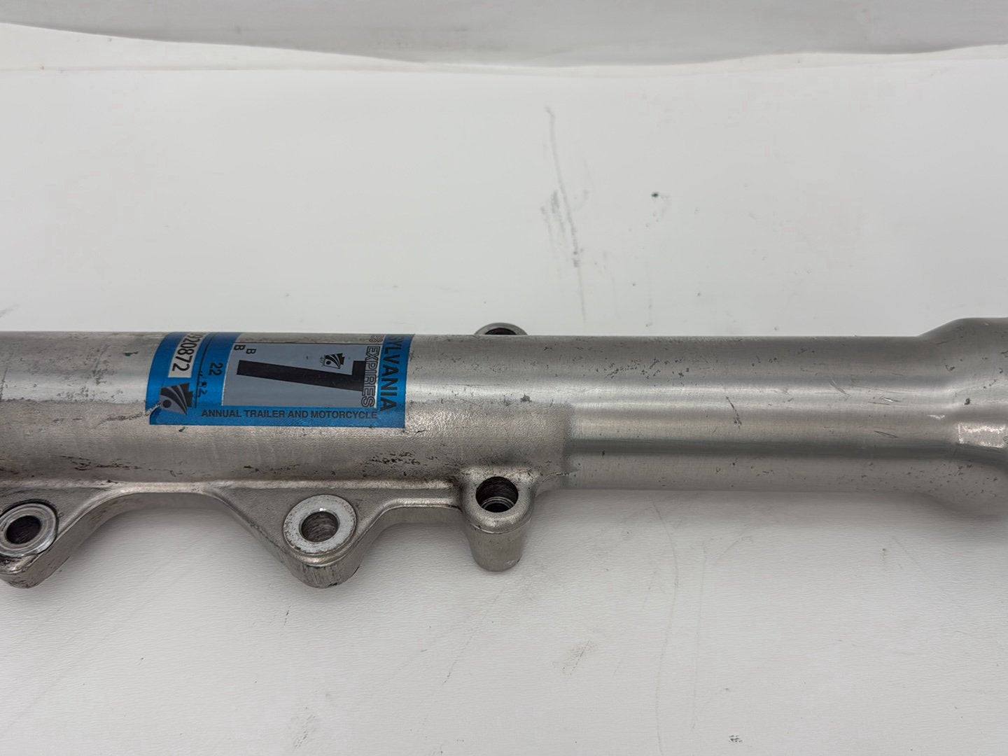 1993 Harley Sportster XLH883H Hugger 883 OEM Front Triple Tree Set & LH RH Fork Legs Sliders