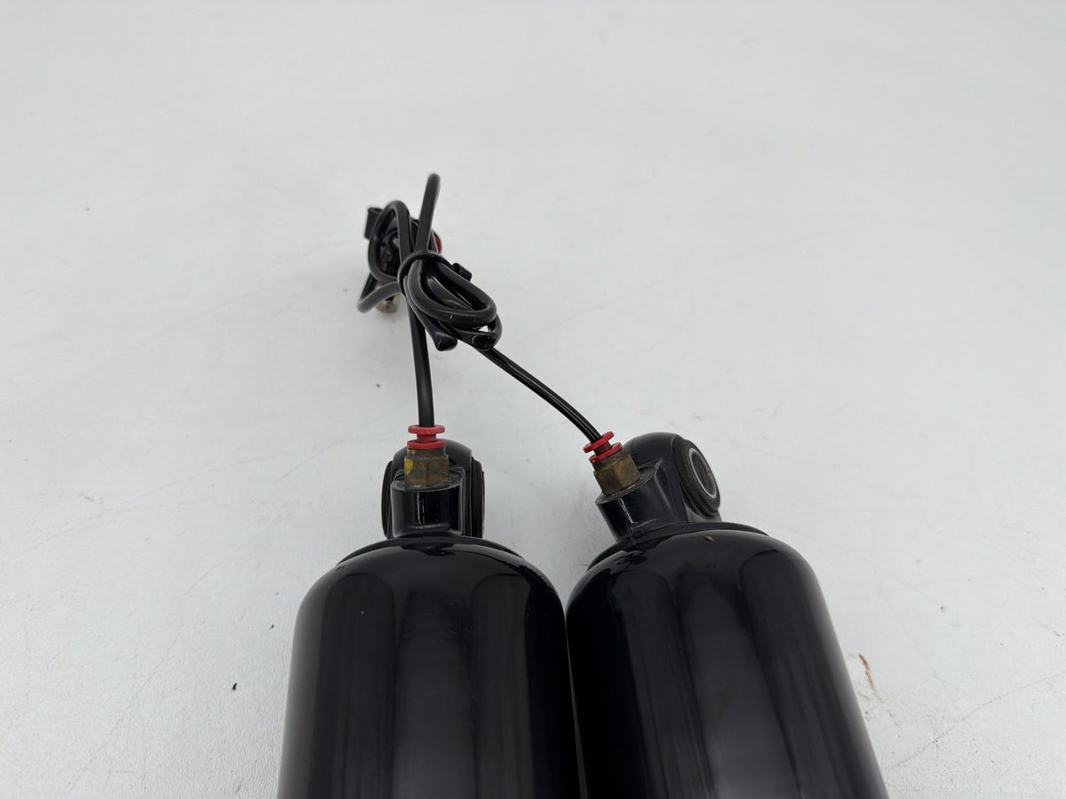 2007 Harley Electra Glide Touring CVO Eagle Rear Left Right Shock Absorbers 13"