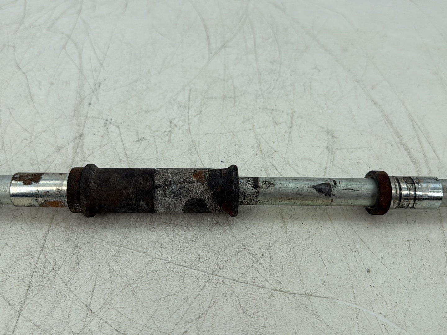 2011 Harley Softail FLSTFB Fat Boy OEM Rear Fork Swingarm Pivot Bolt Shaft