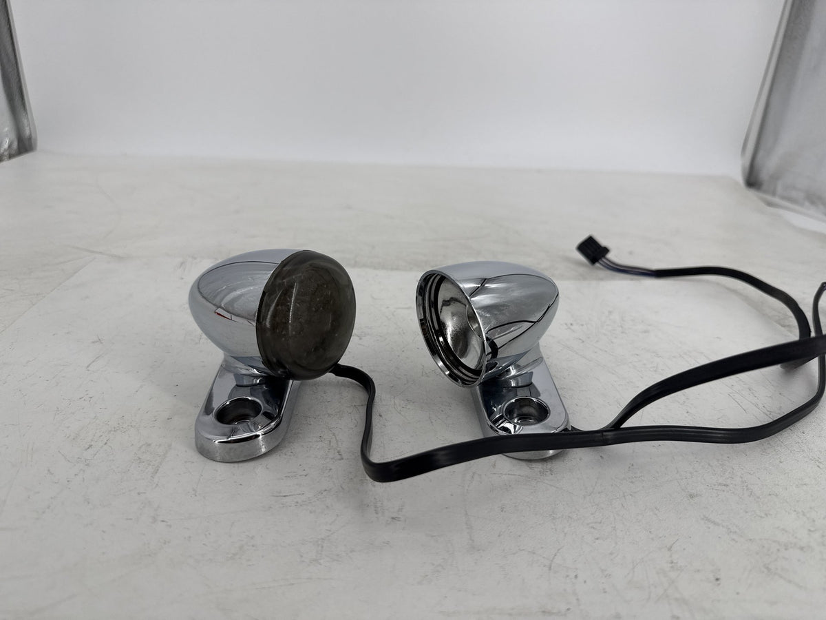 13 Harley Street Glide Touring FLHX OEM Front Left Right Turn Signal Indicators