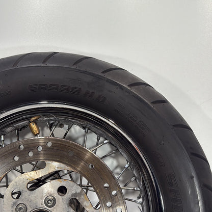 1999 - 2006 Harley-Davidson Touring Electra Glide Ultra Rear Wheel Rim Tire Spoked  	43440-05A
