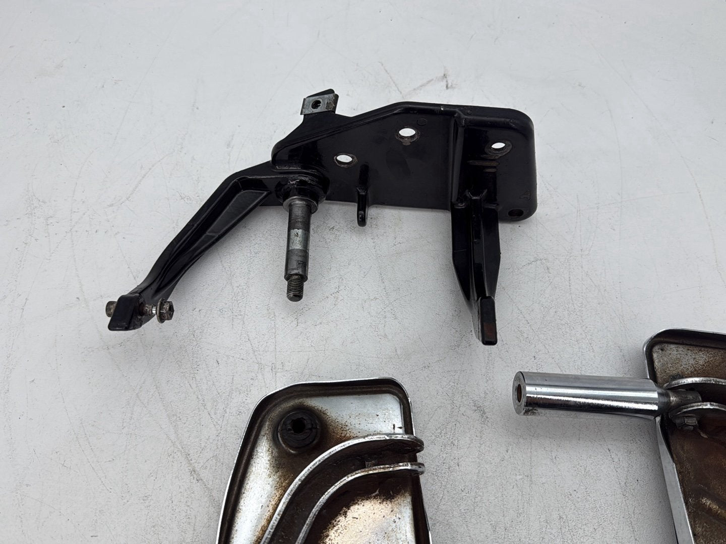 1997 Harley Softail Fat Boy FLSTF OEM Left Right Driver Floorboard Foot Rest