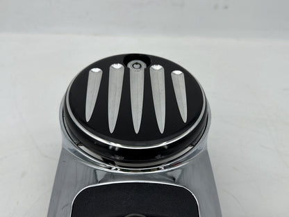 2007 - 2016 Harley-Davidson Touring Electra Glide Ultra Fuel Gas Tank Dash Console NOKey Arlen Ness Cover Slotted