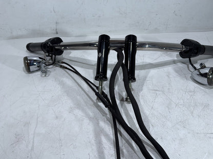 2008 Harley Dyna Fat Bob FXDF OEM Handlebars Left Right Switches Controls