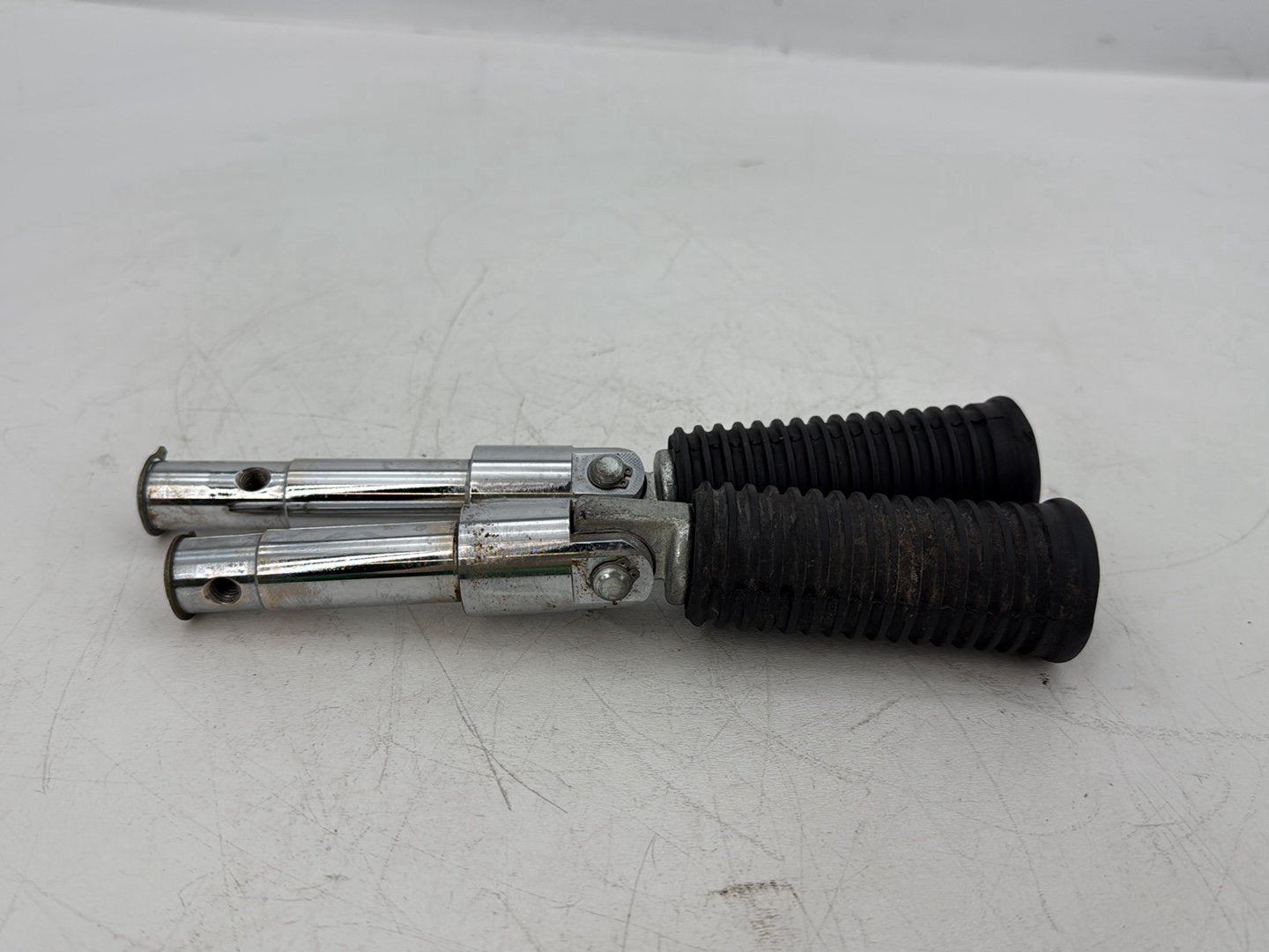 2006 Harley Sportster XL883C 883 Custom OEM Left & Right Driver Step Foot Rest Pegs