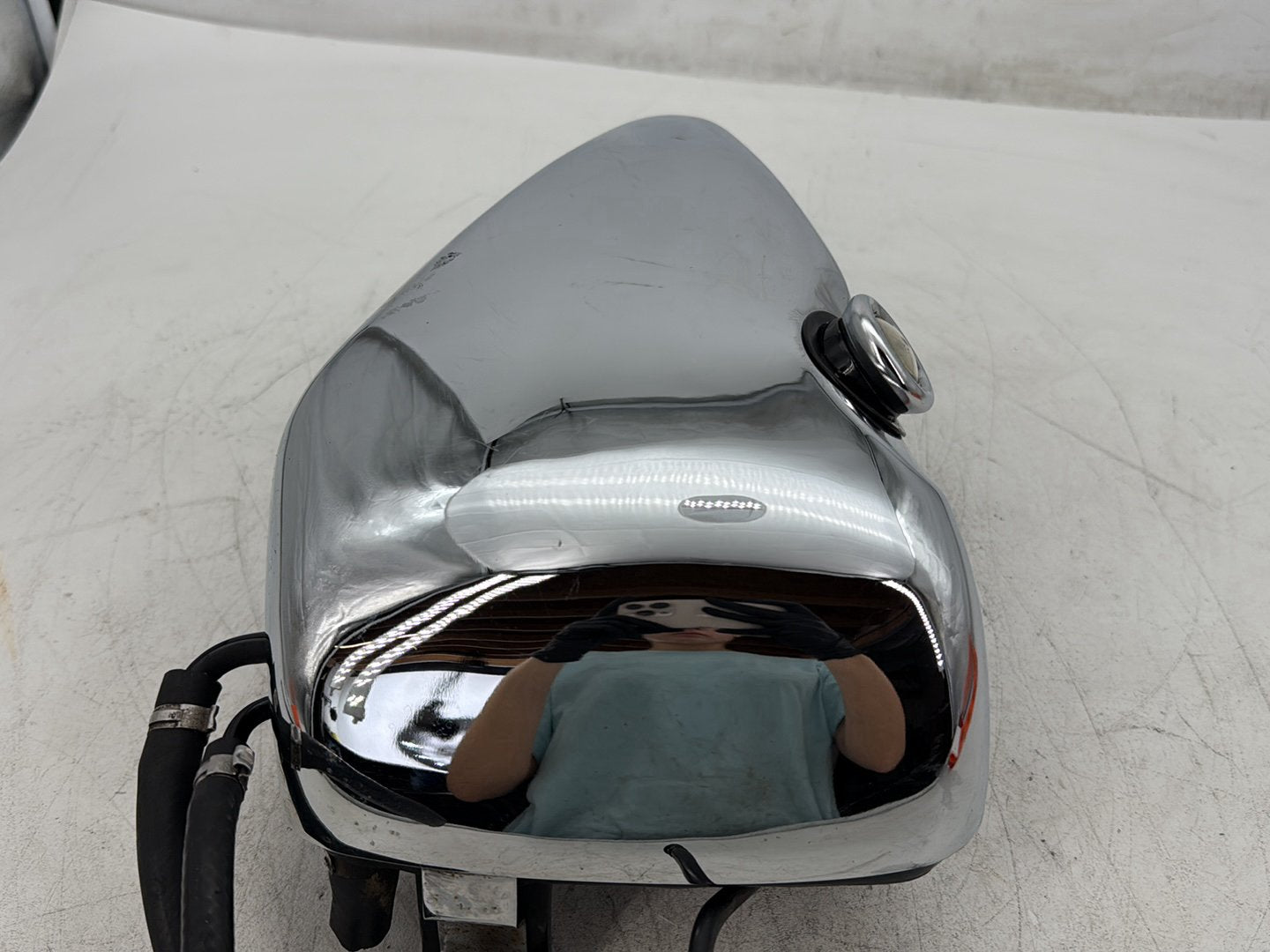 1997 Harley Sportster 1200 Custom XL1200C OEM Oil Tank Reservoir Bottle Canister & Dipstick