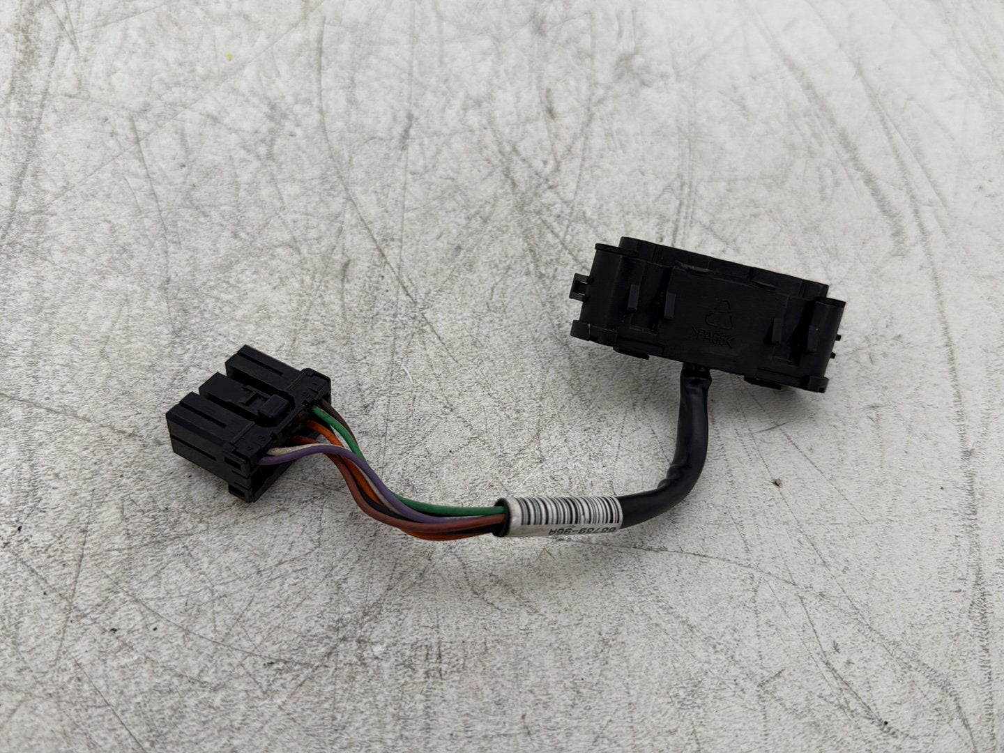 2007 Harley Dyna Street Bob FXDBI OEM Dash Indicator Lamp Wire Plug In