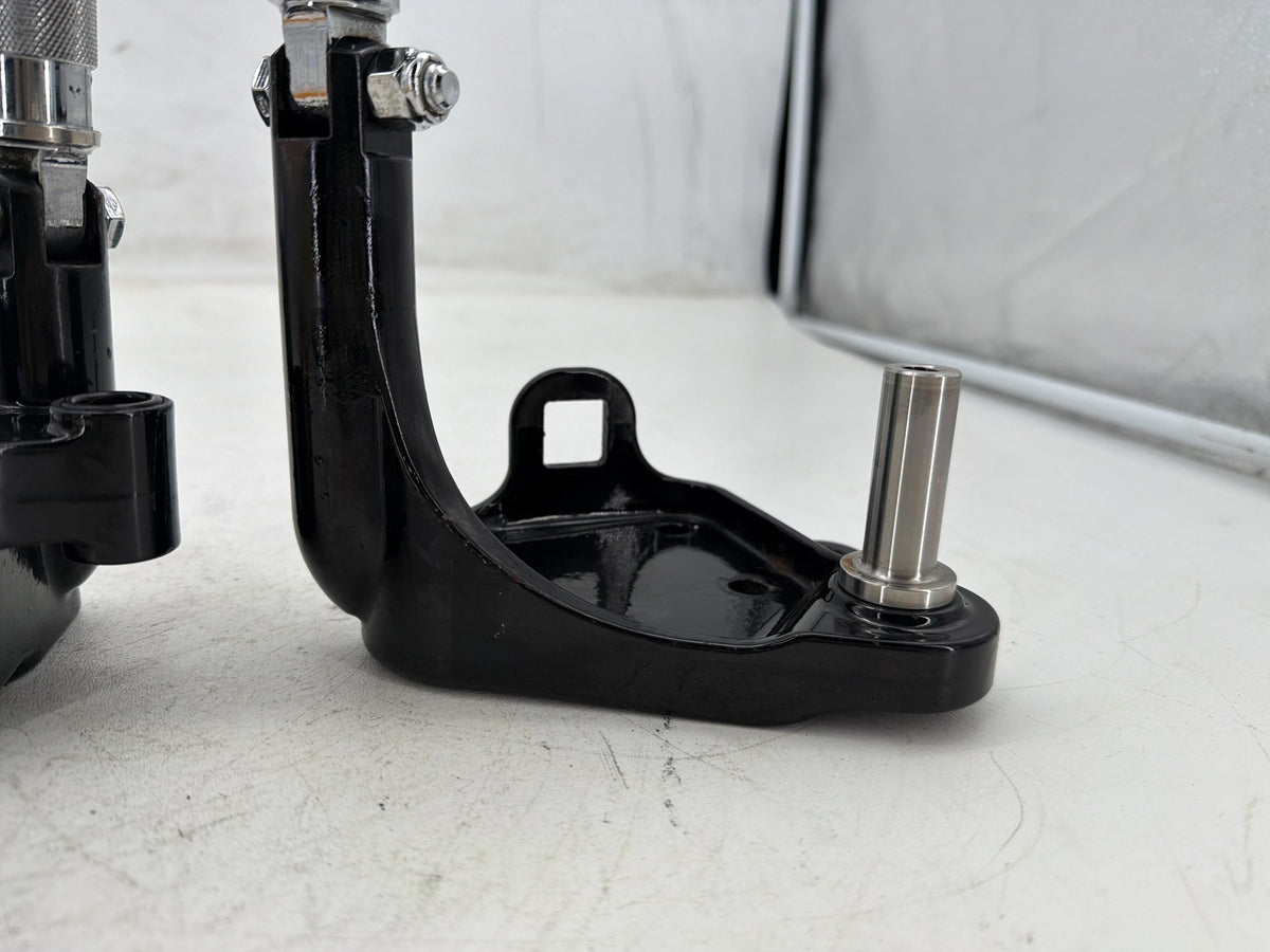 2001 Harley Softail Deuce FXSTD OEM Left & Right Driver Step Foot Rest Pegs