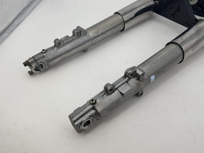 1999 - 2006 Harley-Davidson Touring Electra Glide Classic Front Triple Tree Set & LH RH Fork Legs Sliders  	45446-87A