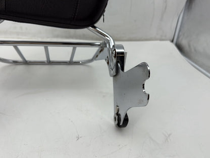 2008 Harley Road King Touring FLHR OEM Rear Sissy Bar w/ Backrest Cushion Pad