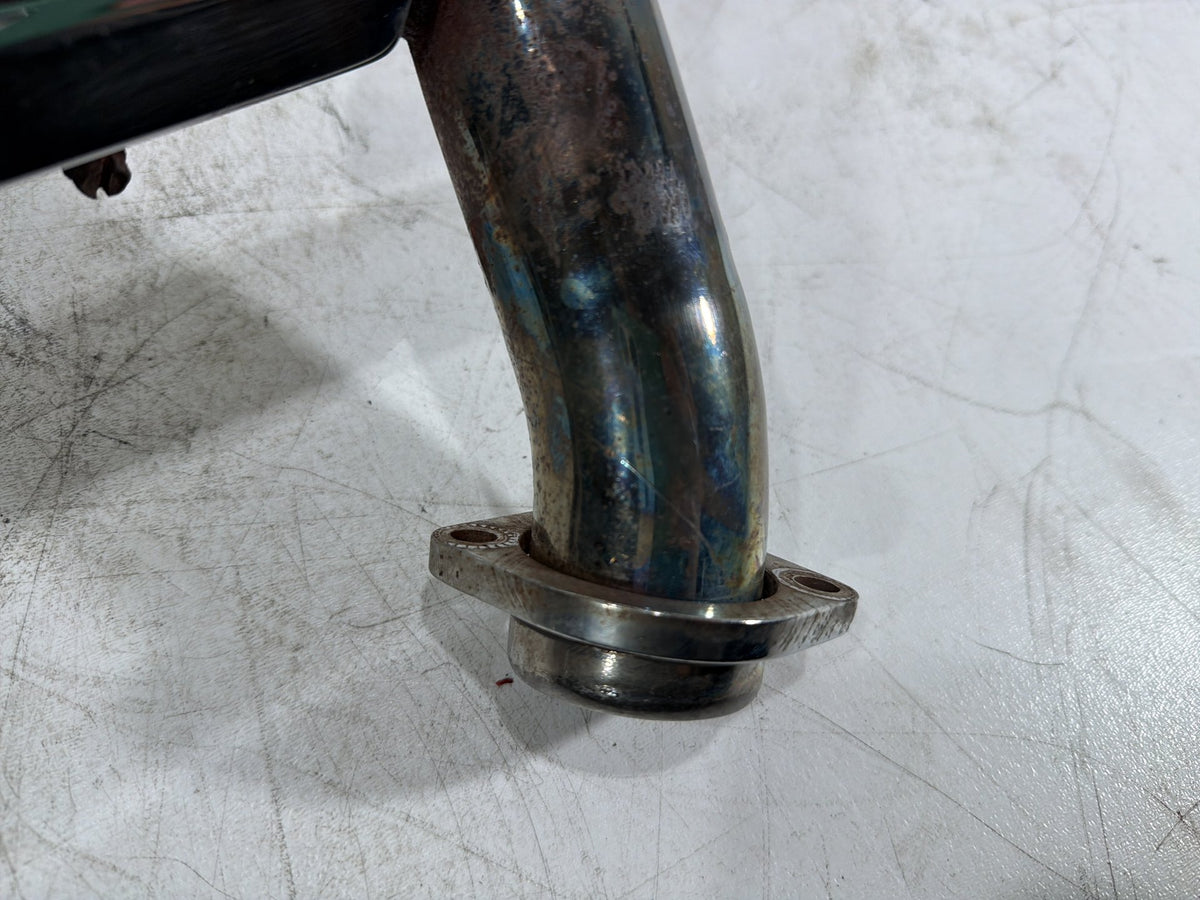 1991 Harley Sportster 883 Deluxe XLH883 OEM Exhaust Header Pipes Muffler