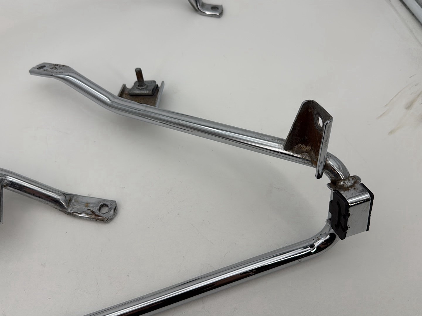 2013 Harley Street Glide Touring FLHX OEM Rear Left Right Saddlebag Guard Rails Bar