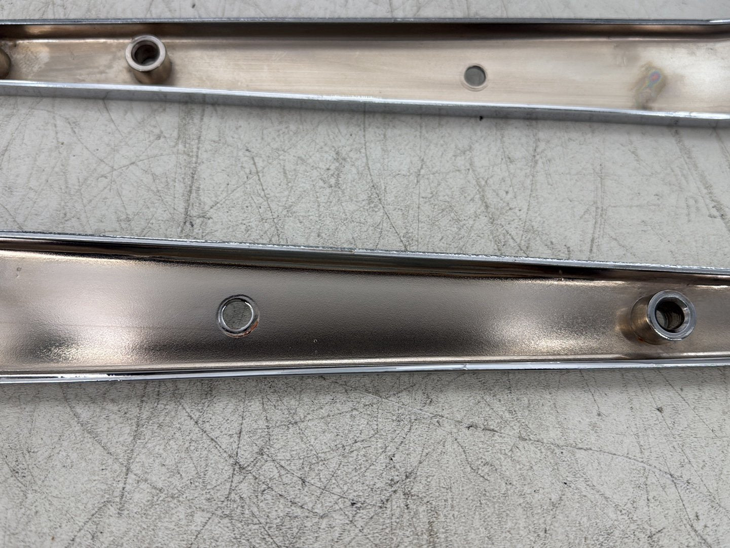 2000 Harley Softail FLSTC Heritage Classic OEM Left Right Saddlebag Fender Struts Brackets