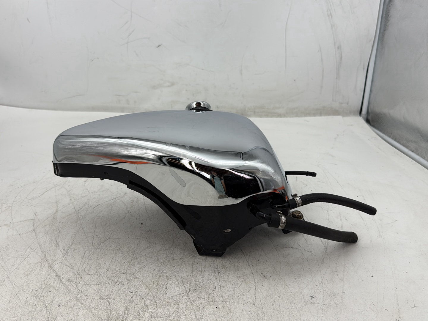 1997 Harley Sportster 1200 Custom XL1200C OEM Oil Tank Reservoir Bottle Canister & Dipstick