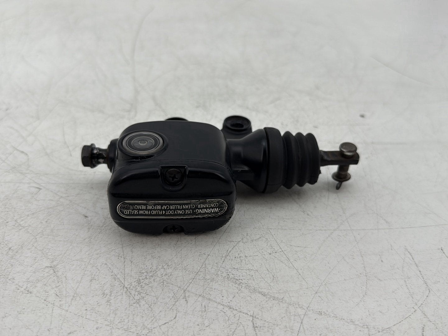 2008 Harley Electra Glide Touring Ultra FLHTCUI OEM Rear Brake Master Cylinder Reservoir