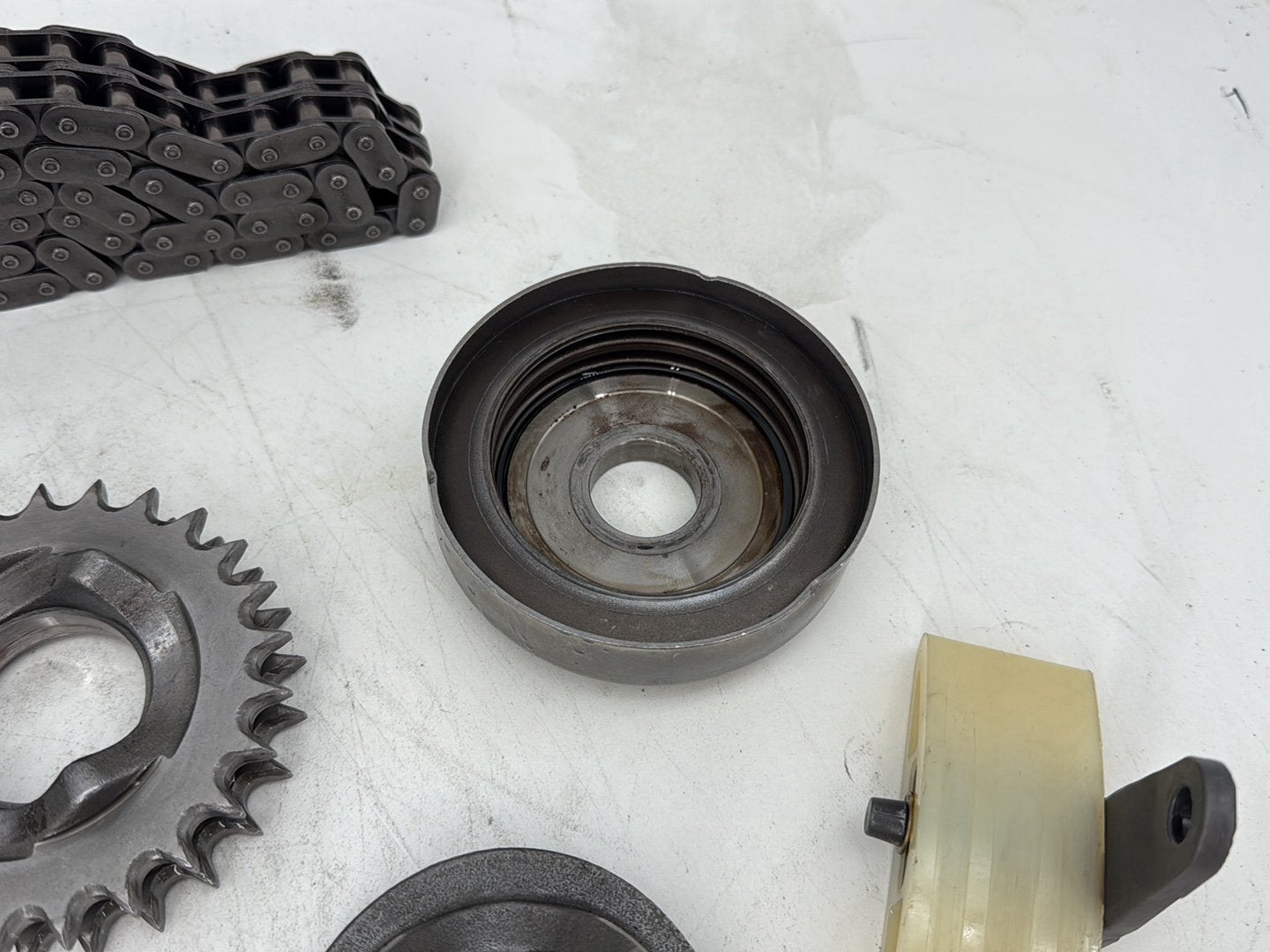 2002 Harley Heritage Softail Classic FLSTC OEM Clutch Basket Chain Tensioner Kit