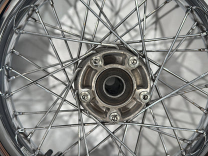 2005 Harley Electra Glide Touring Ultra FLHTCUI OEM Front Wheel Rim Tire Spoked