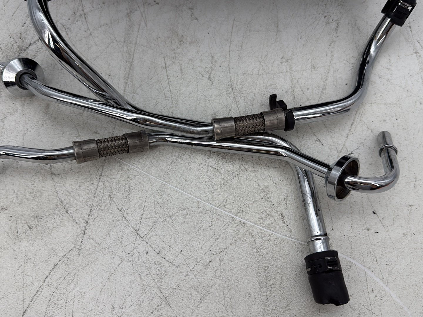 2011 Harley Softail FLSTFB Fat Boy OEM Oil Tank Reservoir Bottle Canister & Dipstick
