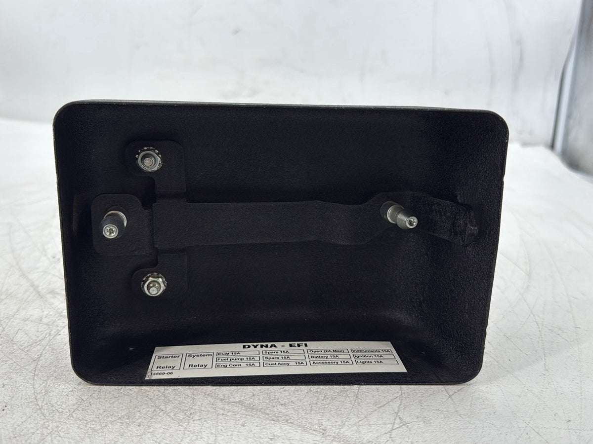 2010 Harley Dyna Fat Bob FXDF OEM Electrical Panel Holder Bracket Carrier Caddy