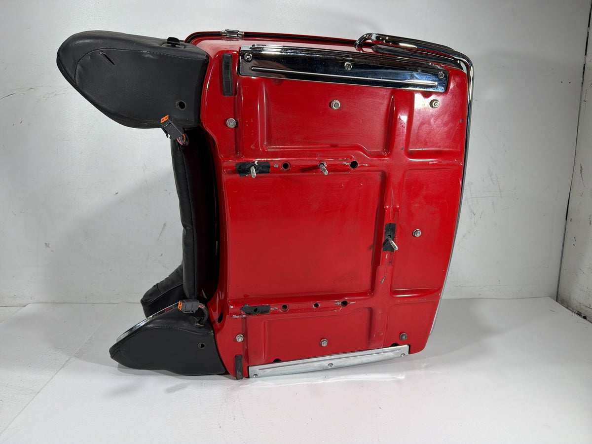 2004 Harley Electra Glide Touring Ultra OEM Pass Backrest Tour Pak Luggage NOKey