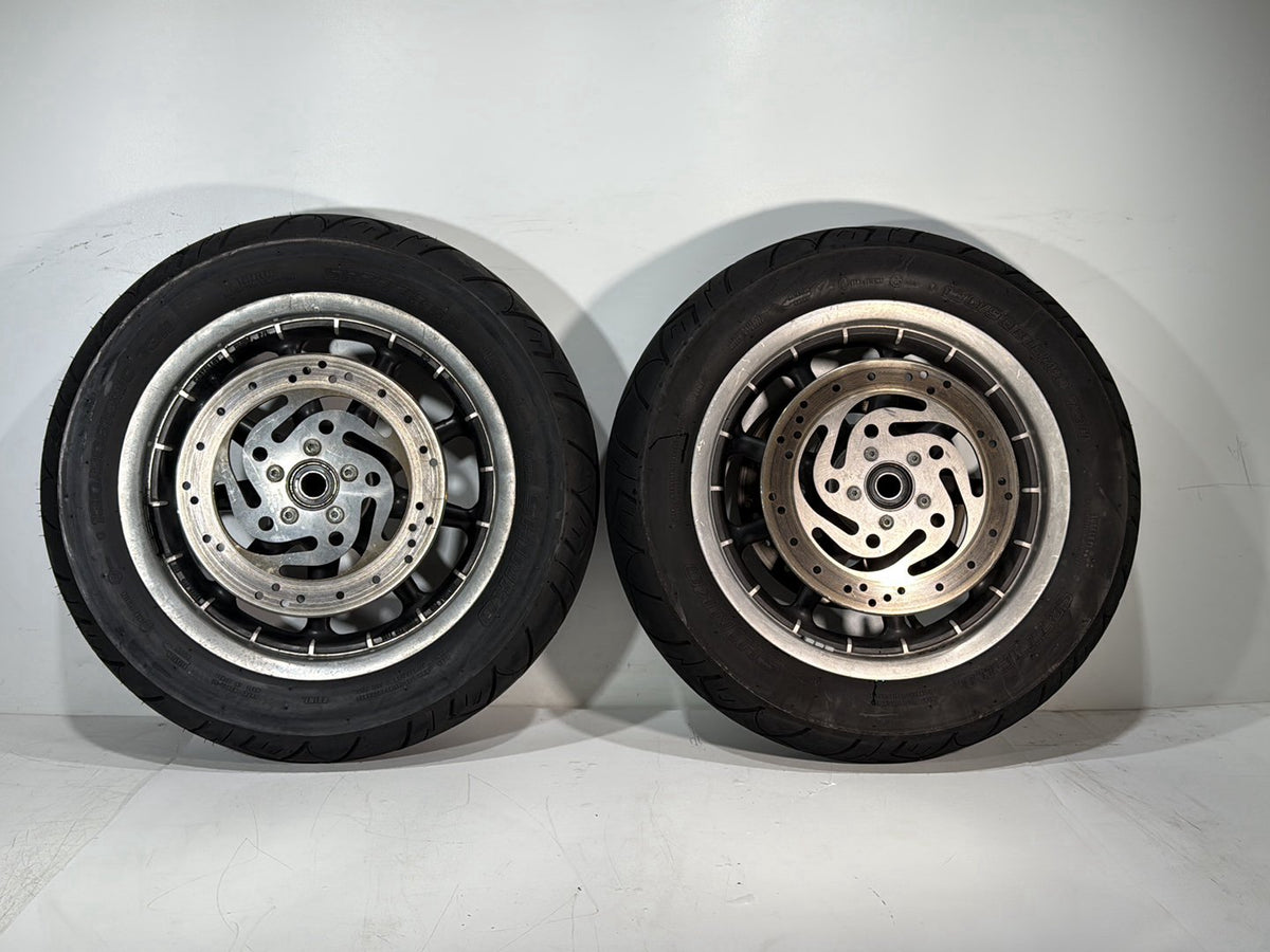 2007 Harley Touring FLHTCU Electra Glide Ultra OEM Front & Rear Wheel Rim Tire