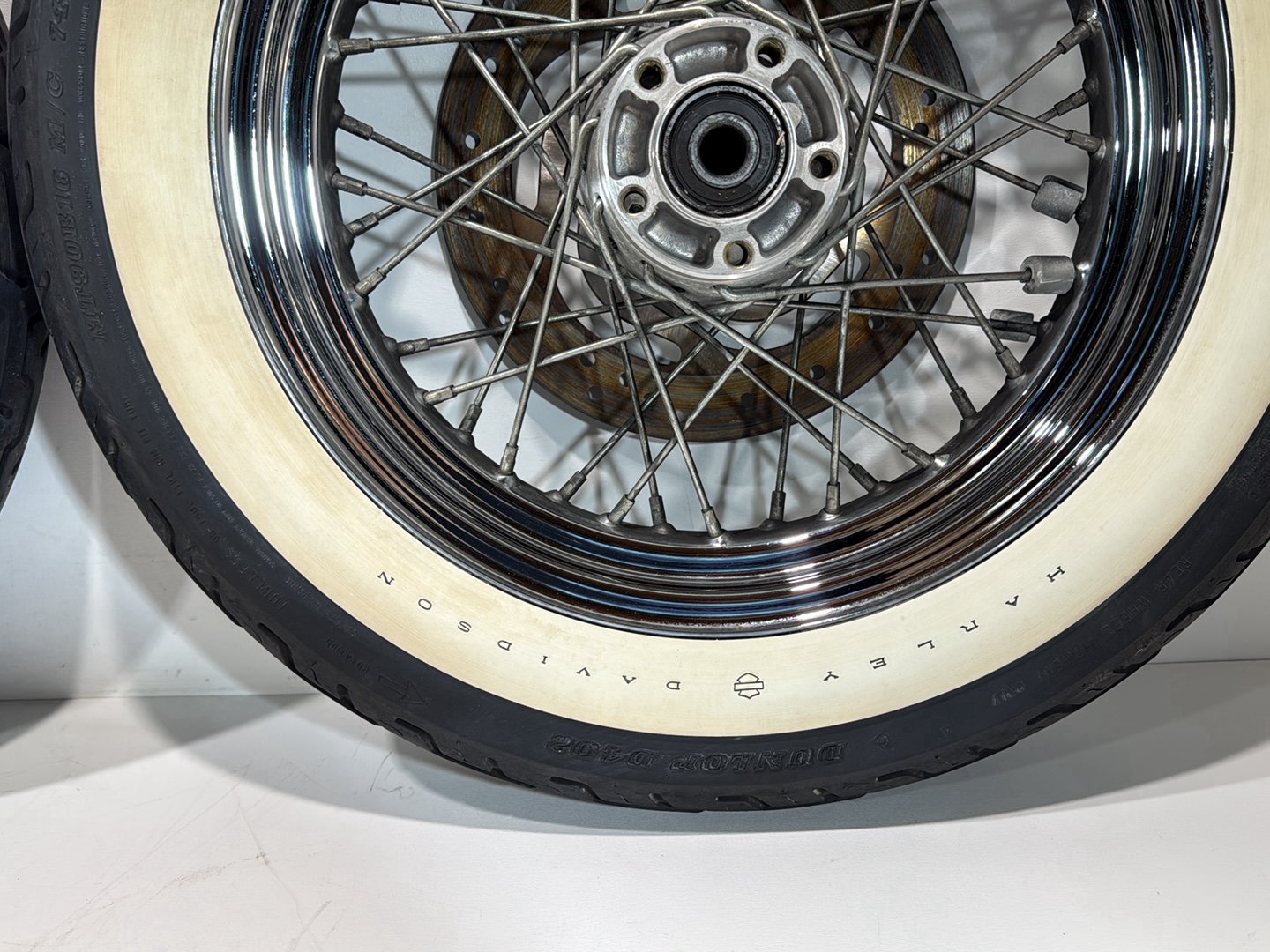 1999 - 2006 Harley-Davidson Touring Electra Glide Classic Front Rear Wheel Rim Tire Spoked 40975-05A