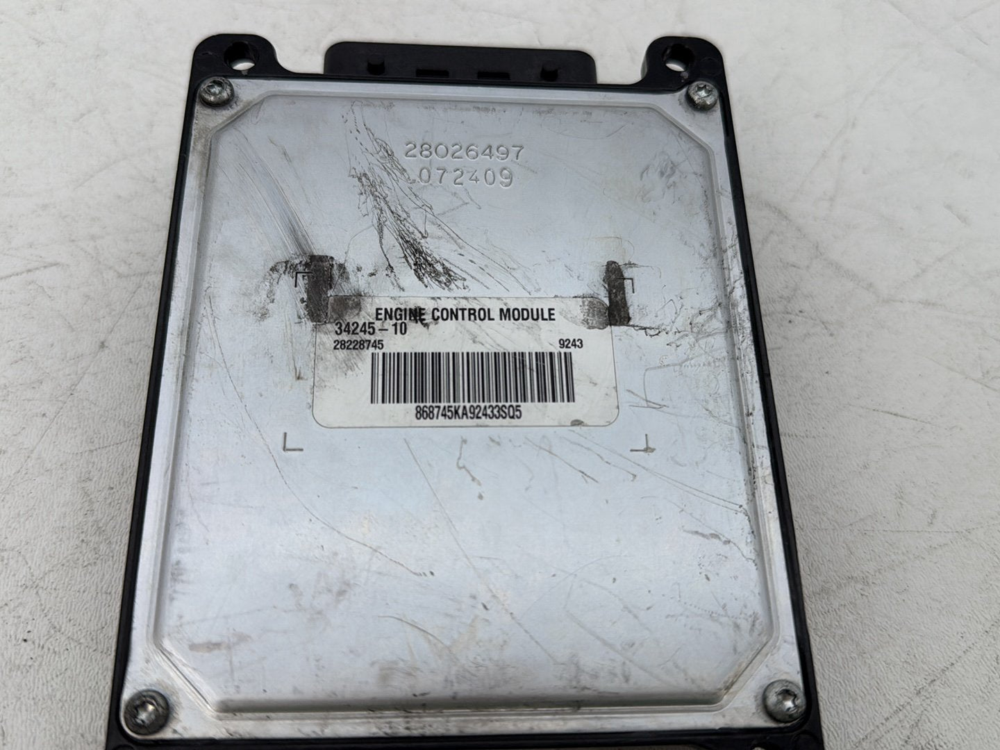 2007 - 2016 Harley-Davidson Touring Electra Glide Ultra Engine Control Module Brain ECU ECM 34245-10