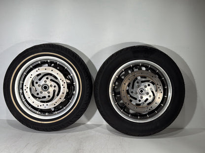 1999 - 2006 Harley-Davidson Touring Electra Glide Classic Front & Rear Wheel Rim Tire 43402-00B