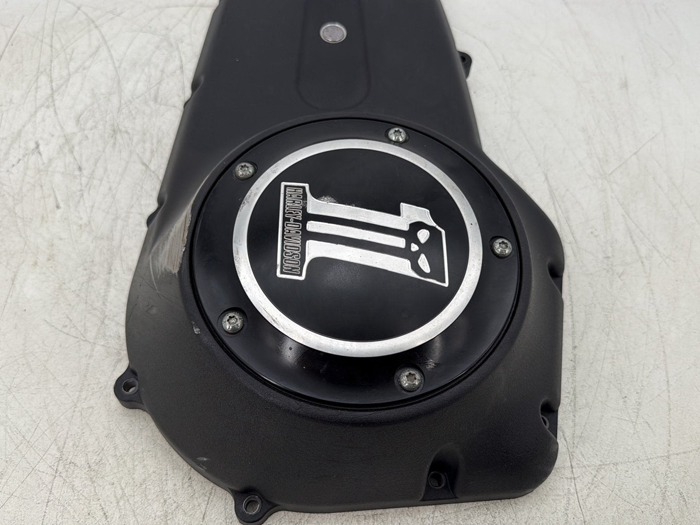 2007 Harley Dyna Street Bob FXDBI OEM Outer Primary Clutch Cover