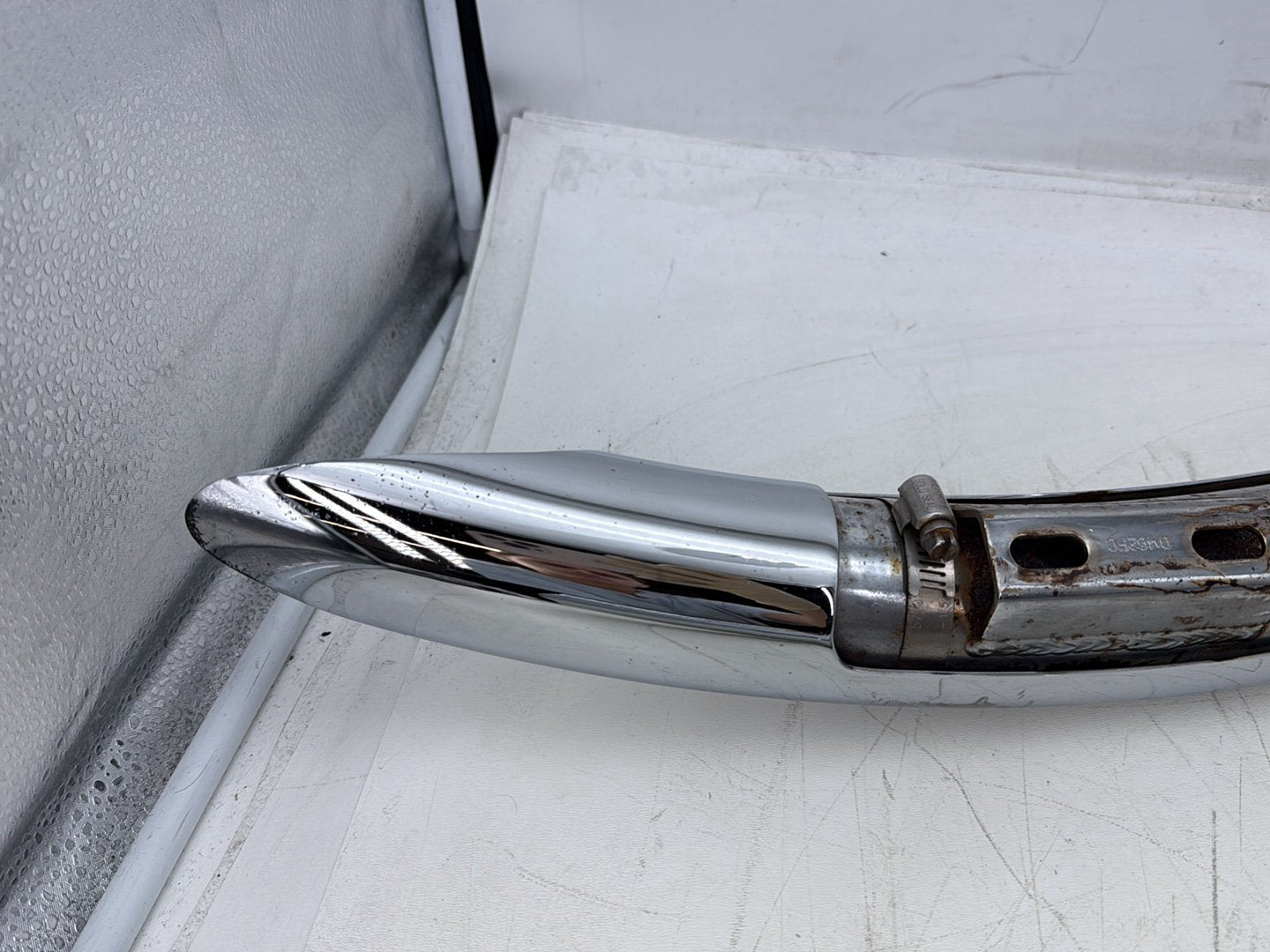 2012 Harley Dyna Super Glide Custom FXDCI OEM Exhaust System Header Pipe