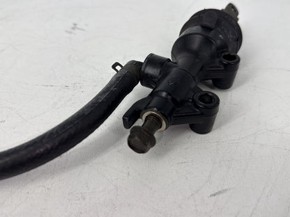 2005 Harley Sportster XL883C 883 Custom OEM Rear Brake Master Cylinder Bottle Brake Line