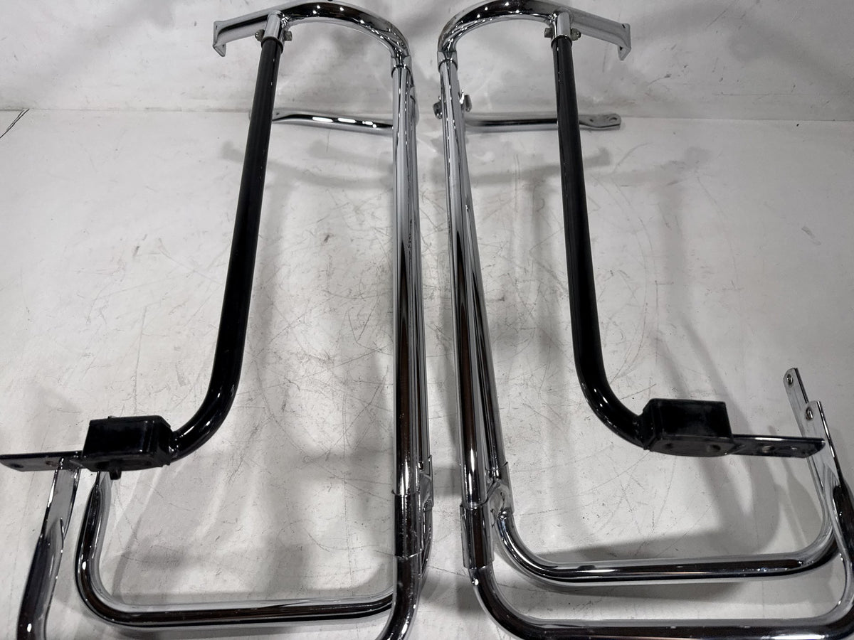2007 Harley Electra Glide Touring CVO Rear Left Right Saddlebag Guard Rails Bar