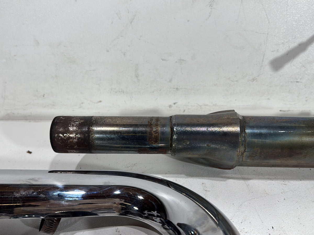 2009 Harley Road King Touring Police OEM Exhaust Header Pipes Muffler