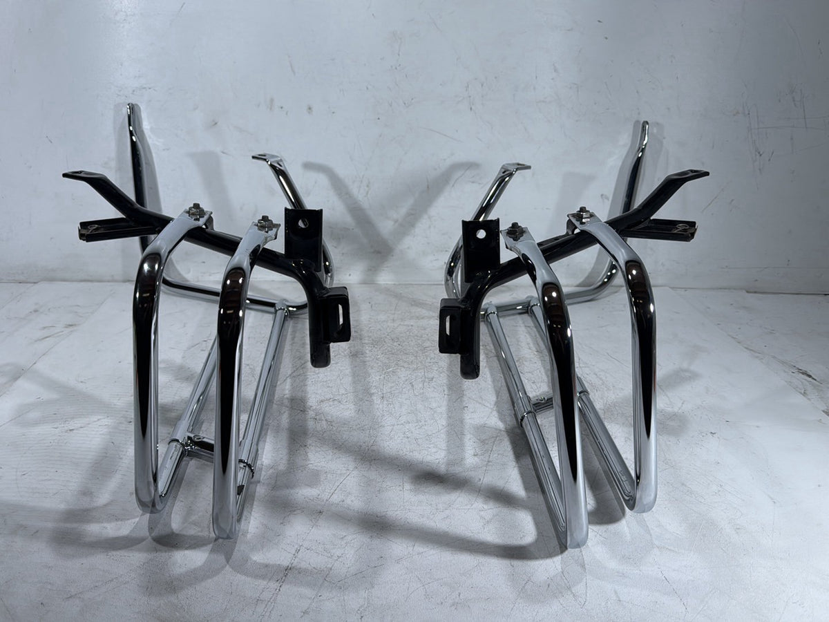 2012 Harley Electra Touring Ultra OEM Rear Left Right Saddlebag Guard Rails Bar