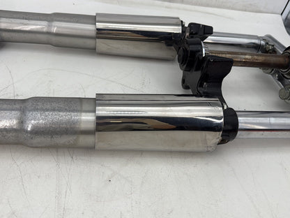 05 Harley Heritage Softail Classic Front Triple Tree Set LH RH Fork Legs Sliders