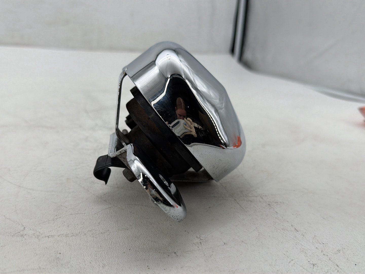 2007 Harley Softail Standard FXST OEM Horn Signal Klaxon Chrome Cover