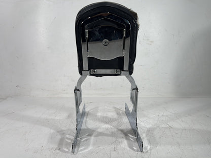 2003 Harley Dyna Wide Glide FXDWG OEM Rear Sissy Bar w/ Backrest Cushion Pad