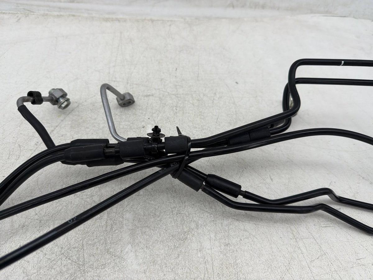 2014 Harley Dyna Switchback FLD OEM Front Brake Hose Line Pipe ABS