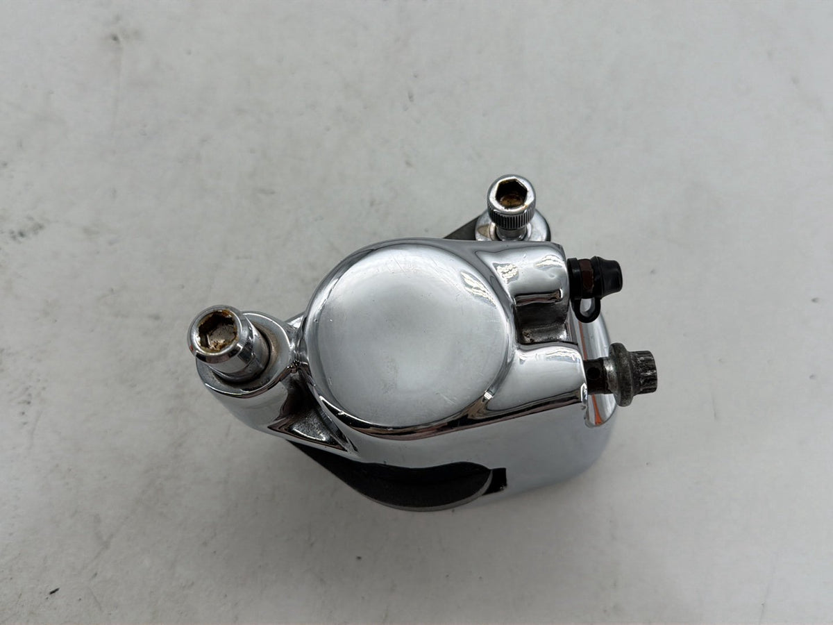 1990 Harley Electra Glide Touring OEM Front Left 1 Brake Caliper CHROME