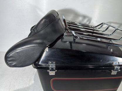 1999 - 2006 Harley-Davidson Touring Electra Glide Classic Pass Backrest Tour Pak Luggage NOKey 53140-00BDK