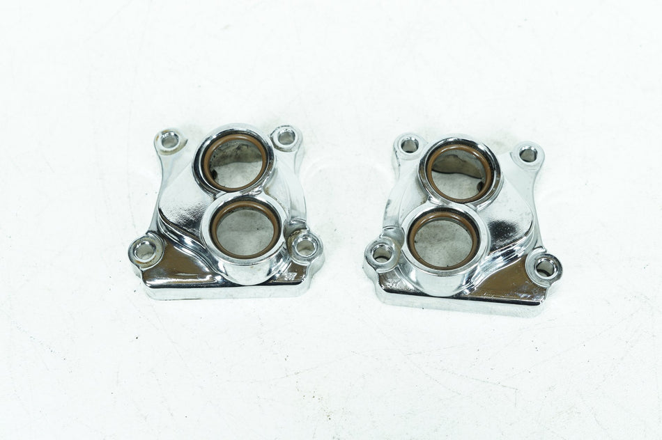 2008 Harley Dyna FXDC Super Glide Custom OEM Tappet Engine Lifter Chrome Covers