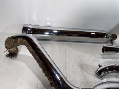 2008 Harley Touring Electra Glide Ultra OEM Exhaust Header Pipes Muffler COBRA