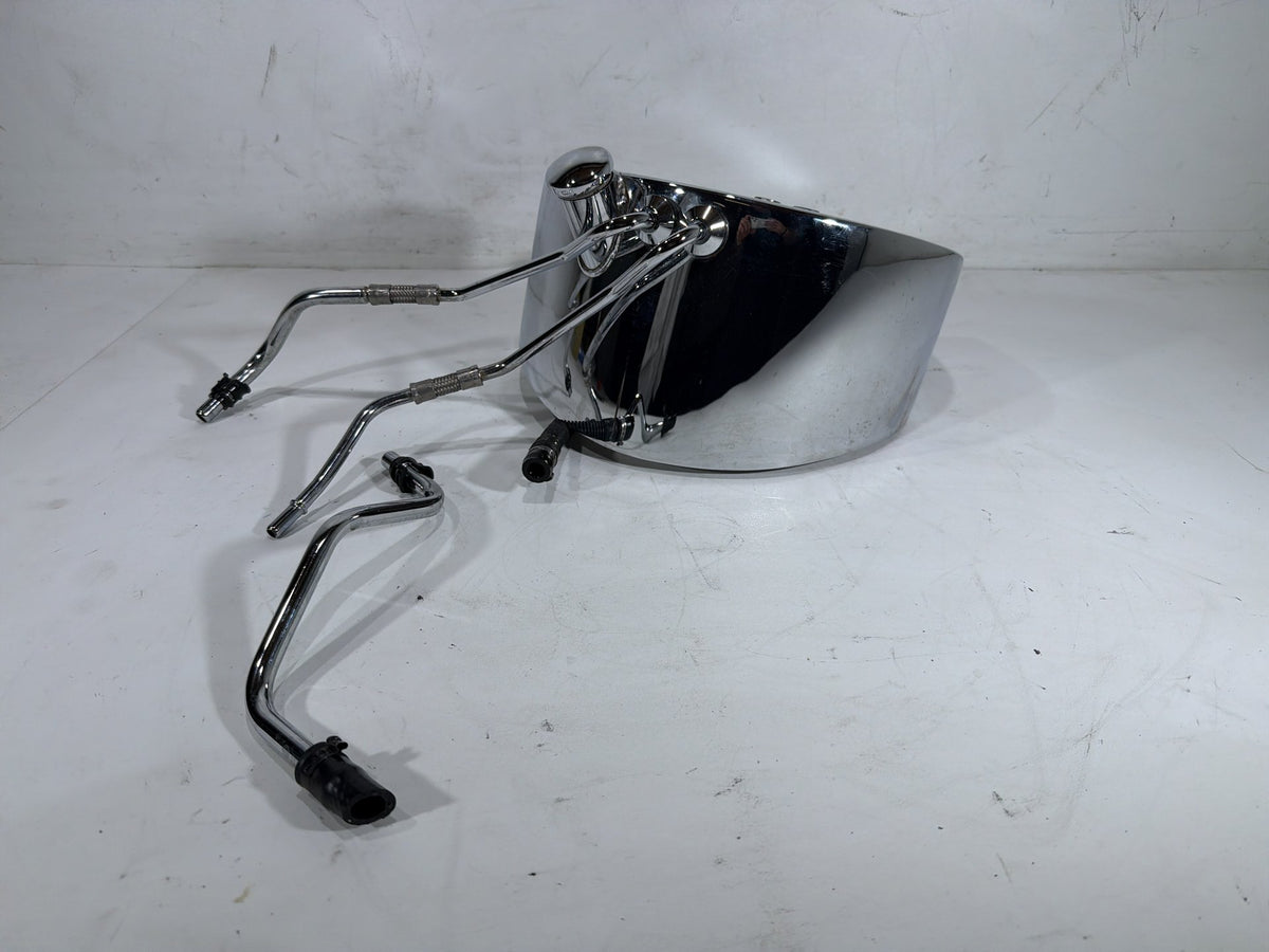 01 Harley Softail Deuce FXSTD OEM Oil Tank Reservoir Bottle Canister & Dipstick