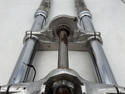 1999 - 2006 Harley-Davidson Dyna Super Glide Front Triple Tree Set & LH RH Fork Legs Sliders 45538-06