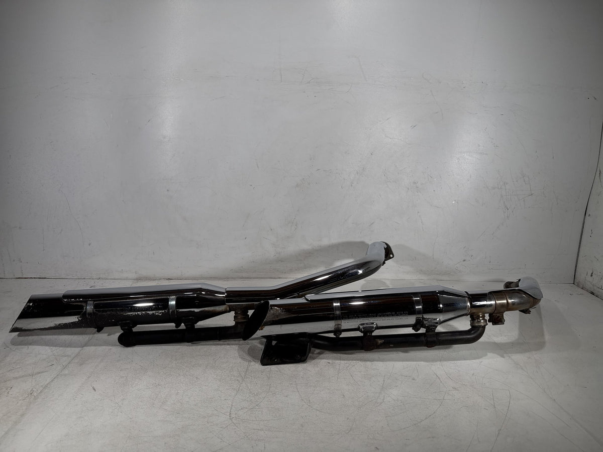 2001 Harley Heritage Softail Classic FLSTC OEM Exhaust Header Pipes Muffler