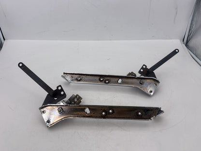 2005 Harley Touring FLHRCI Road King Classic OEM Left Right Saddlebag Fender Struts Brackets